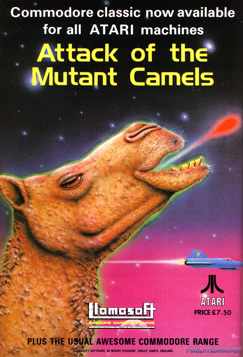 Attack of the Mutant Camels Advertisement: December 1984 magazine ad
