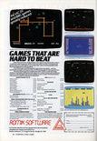 Romik Software September 1983 magazine ad