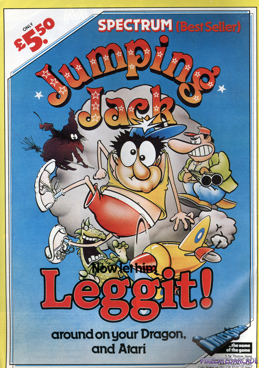 Jumping Jack Advertisement: January 1984 magazine ad