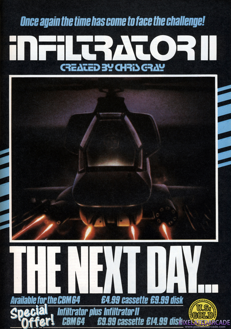 Infiltrator II Advertisement: October 1987 magazine ad