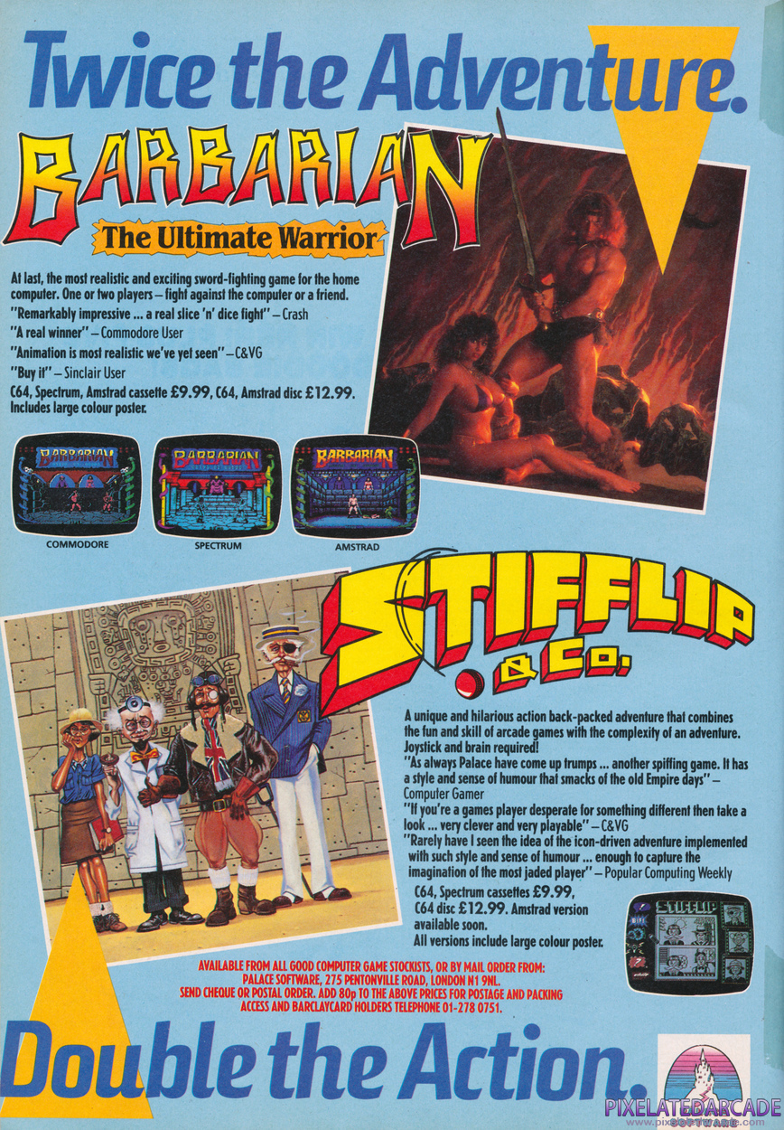 Death Sword Advertisement: September 1987 magazine ad