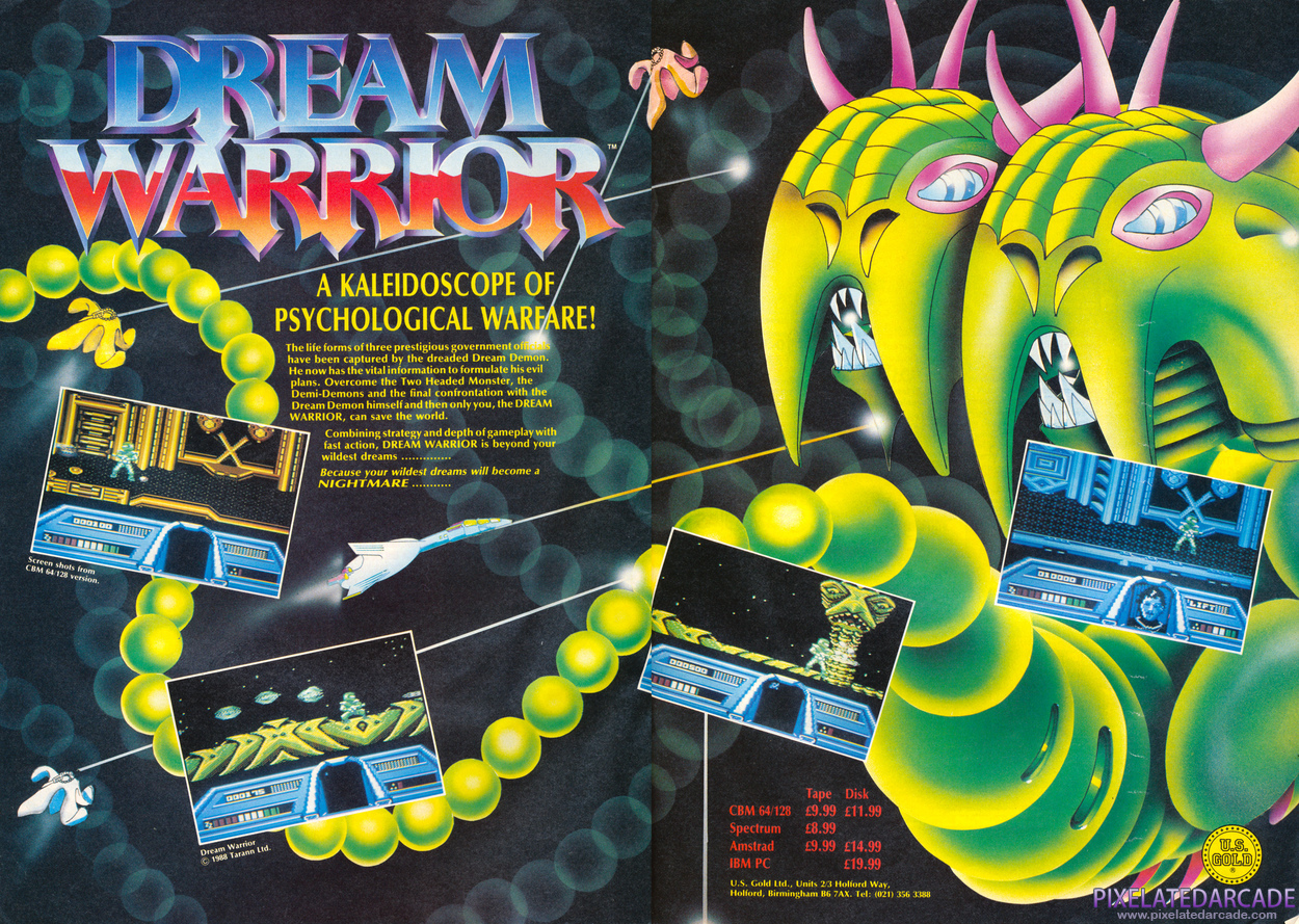 Dream Warrior Advertisement: May 1988 magazine ad