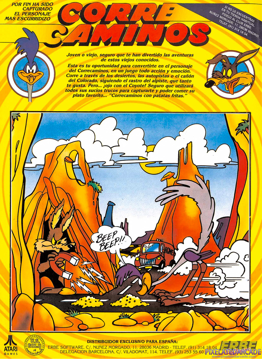 Road Runner Advertisement: August 1987 magazine ad