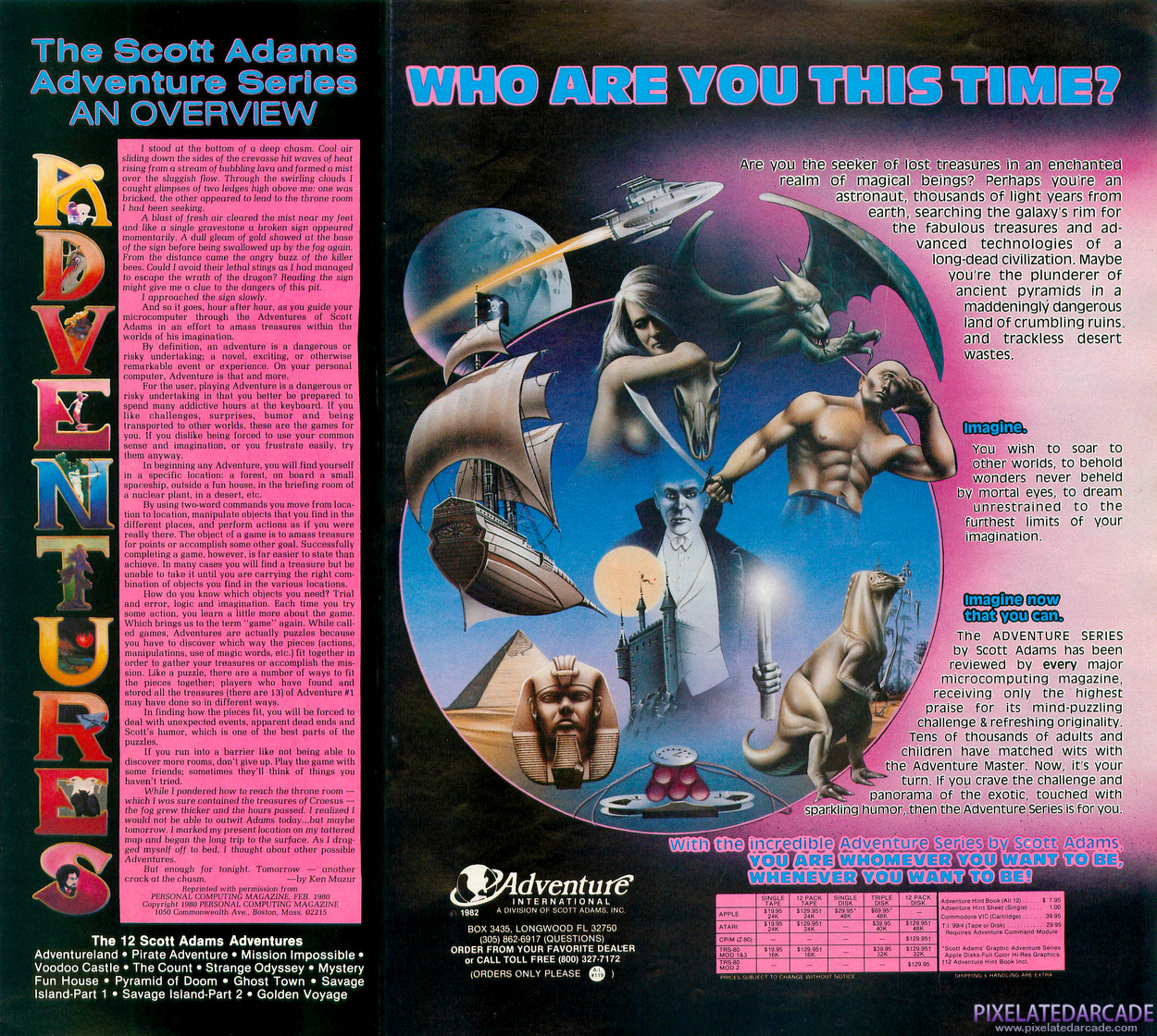 The Golden Voyage Advertisement: September 1982 magazine ad