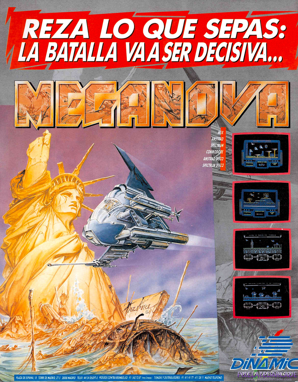 Meganova Advertisement: September 1988 magazine ad