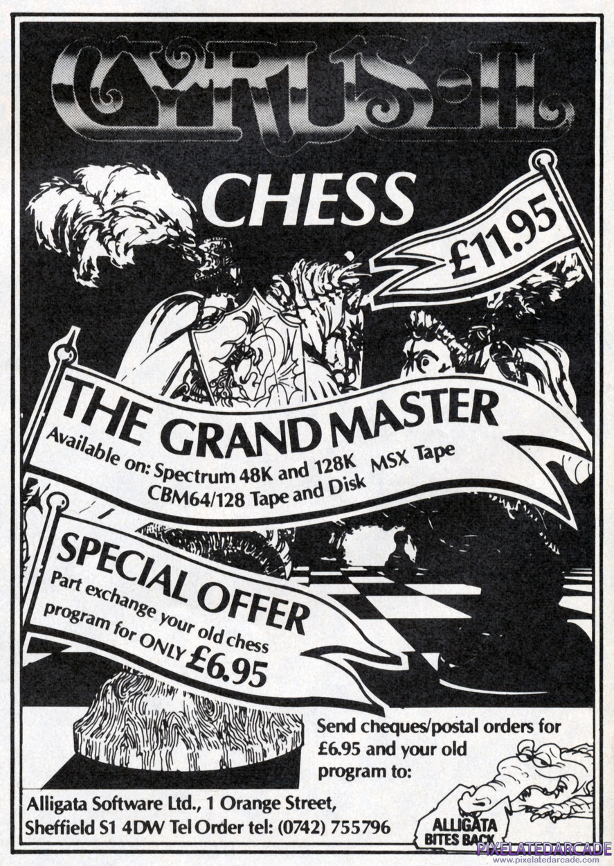 Cyrus II Advertisement: January 1987 magazine ad