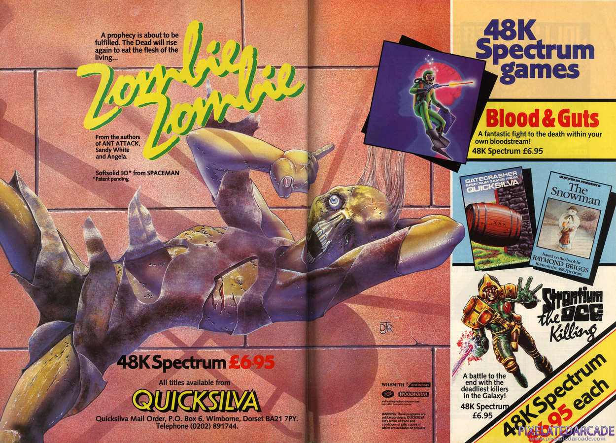 Strontium Dog: The Killing Advertisement: November 1984 magazine ad