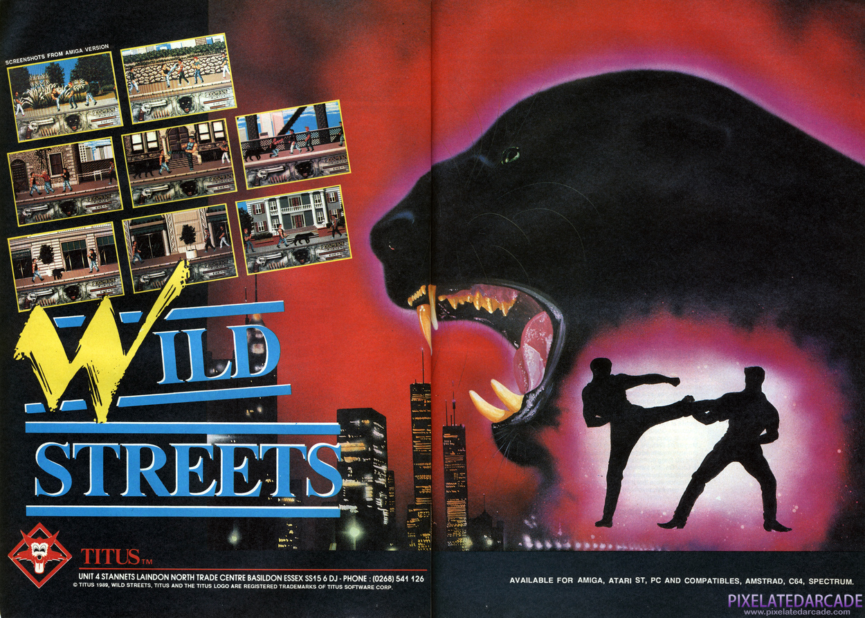Wild Streets Advertisement: December 1989 magazine ad