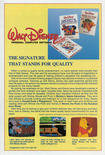 Disney games in Sierra 1987 product catalog
