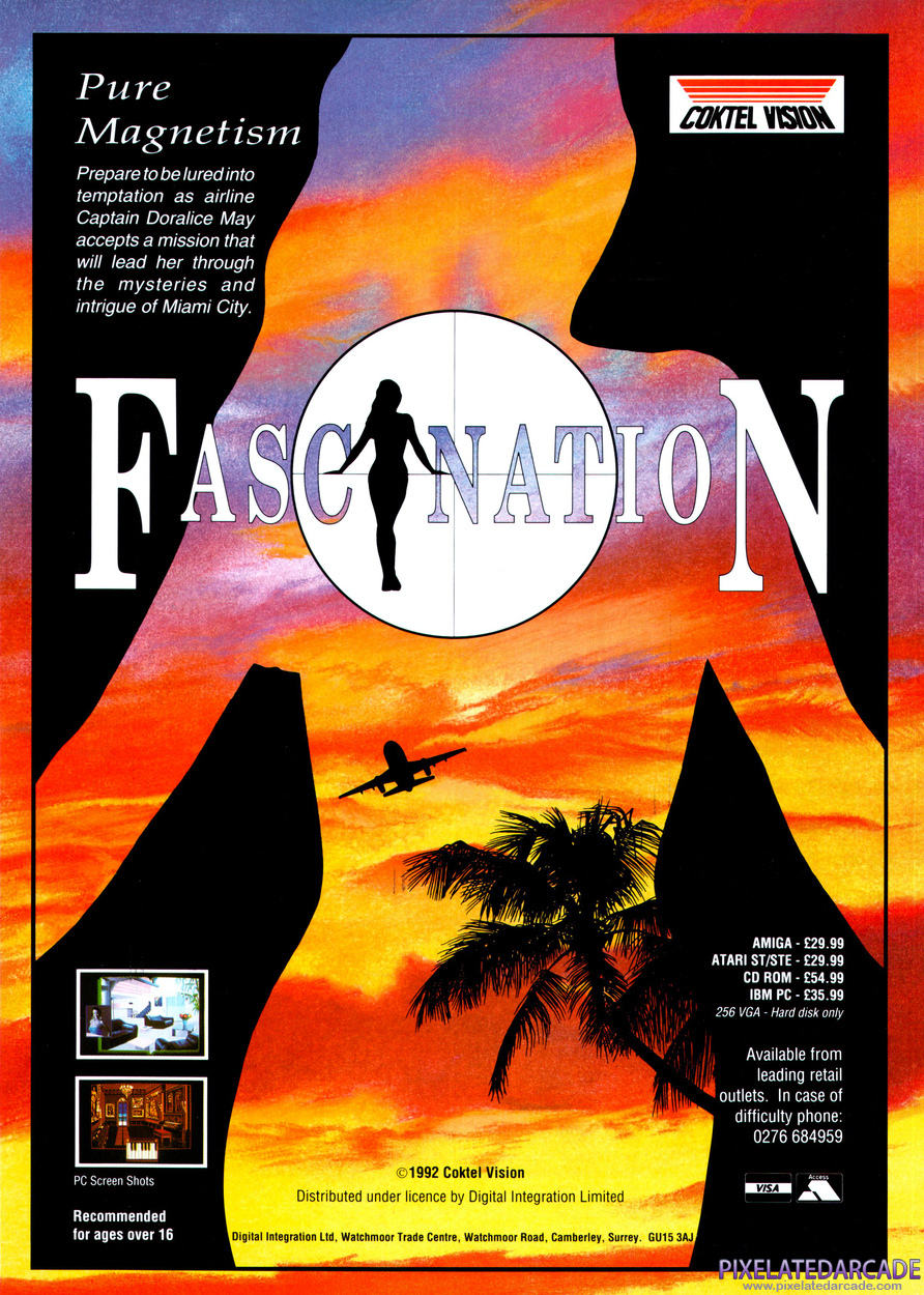 Fascination Advertisement: October 1992 magazine ad