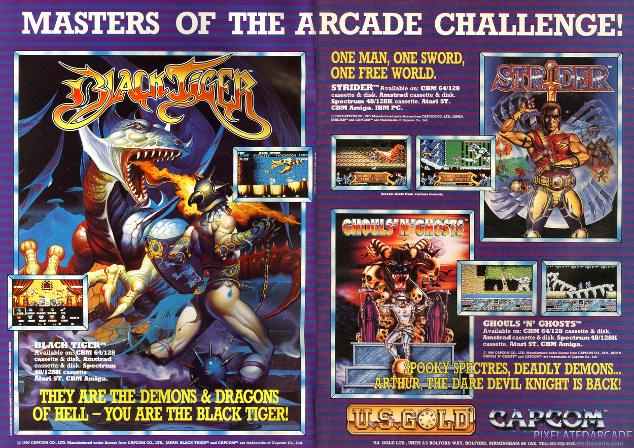Strider Advertisement: April 1990 magazine ad