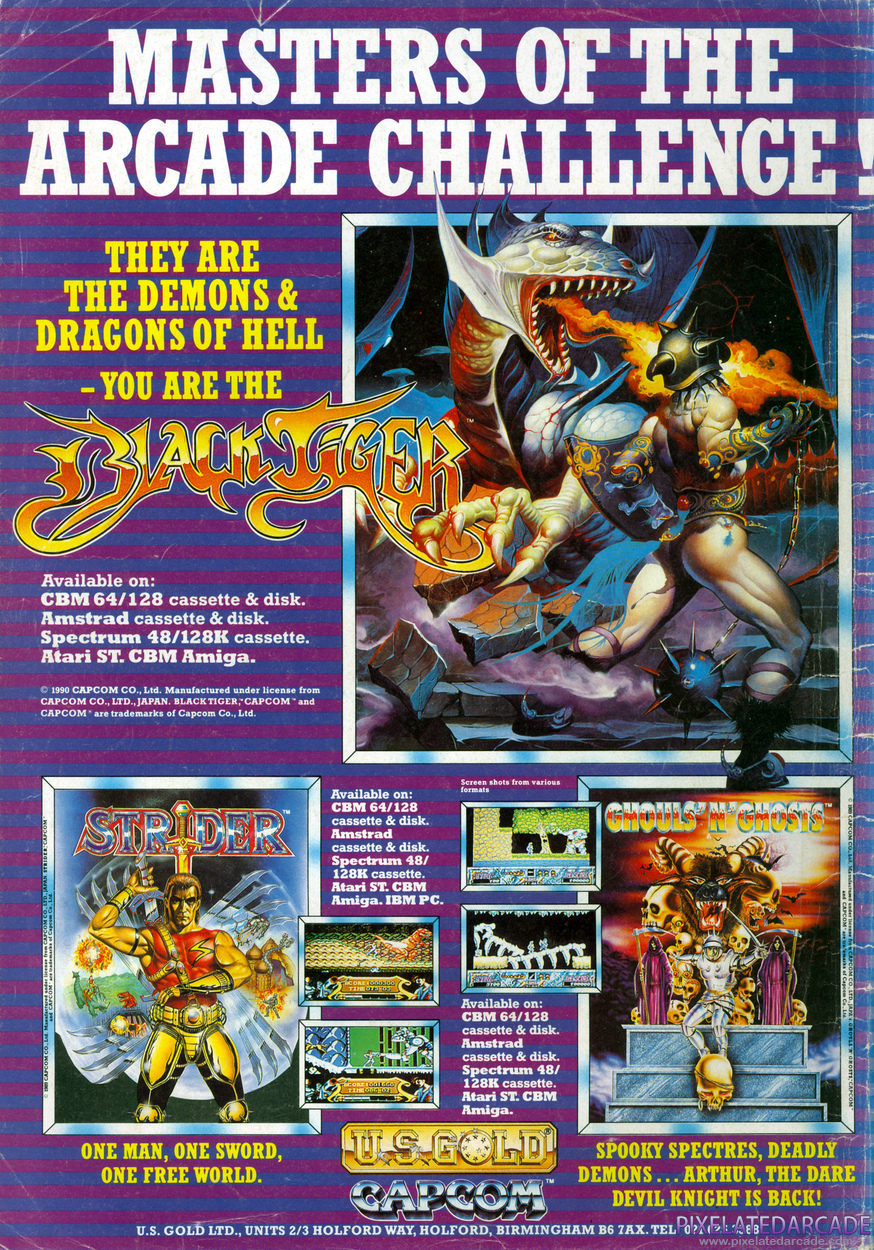 Strider Advertisement: March 1990 magazine ad