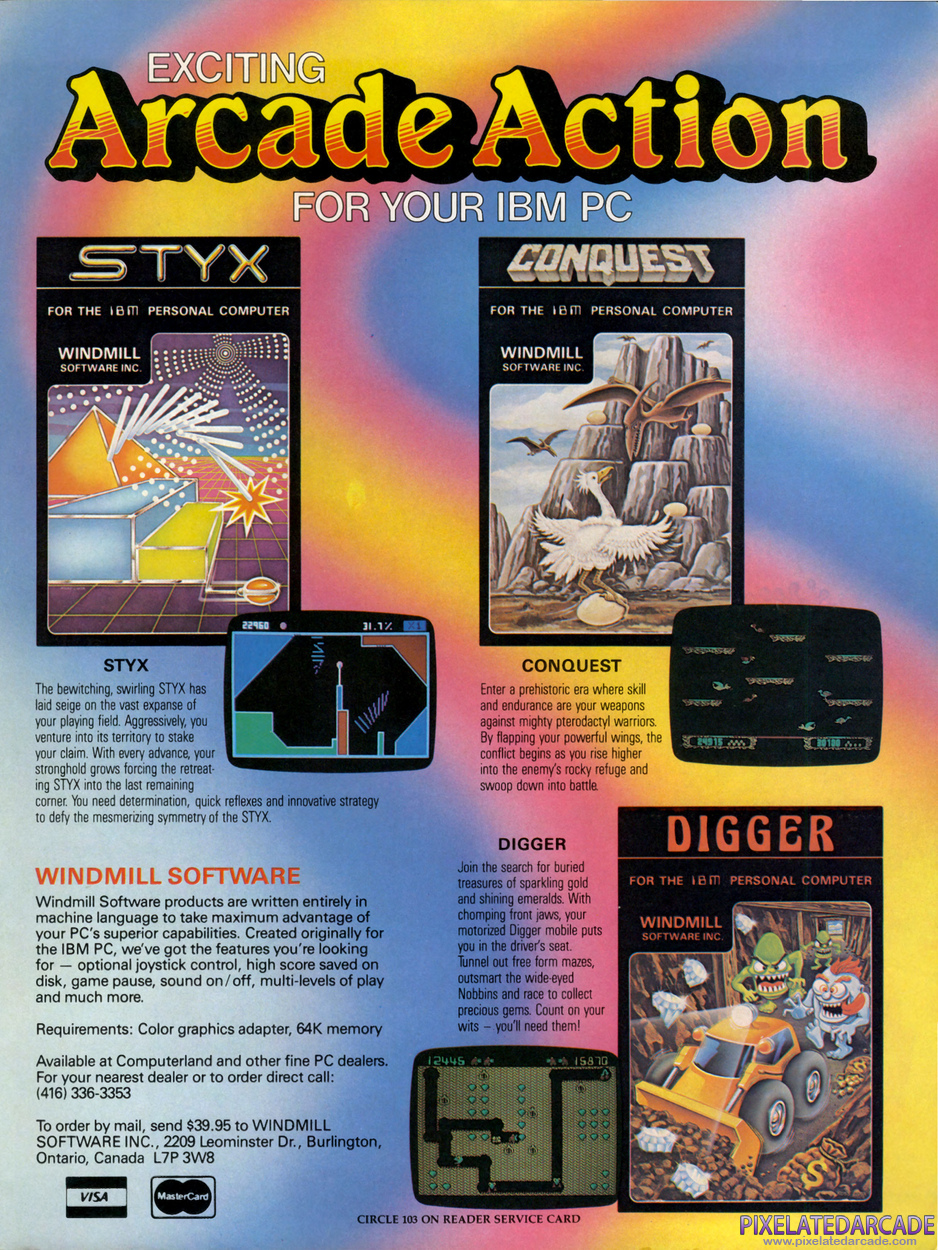 Digger Advertisement: March 1984 magazine ad