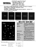 Galaxy Wars flyer - Back