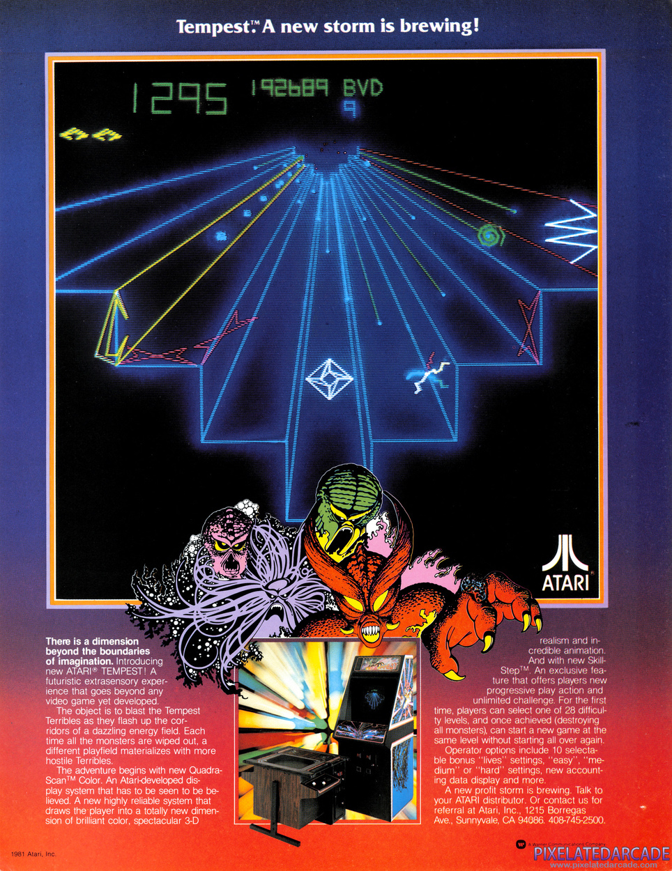 Tempest Advertisement: Tempest flyer