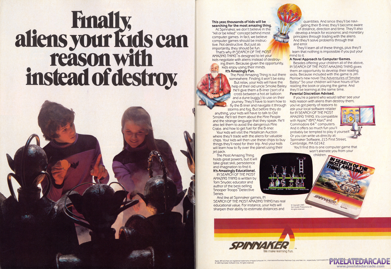 In Search of the Most Amazing Thing Advertisement: March 1983 magazine ad