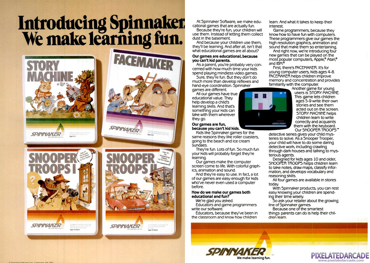 Snooper Troops: Case #1: The Granite Point Ghost Advertisement: September 1982 magazine ad Snooper Troops: Case #1: The Granite Point Ghost Advertisement: September 1982 magazine ad