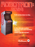Robotron: 2084 flyer - Back