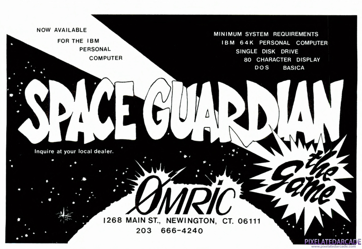 Space Guardian Advertisement: June 1982 magazine ad