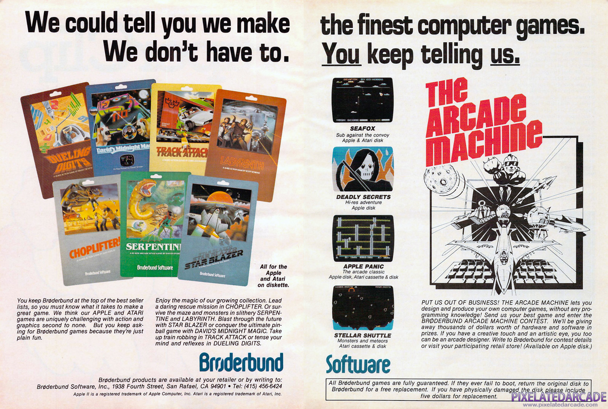Star Blazer Advertisement: November 1982 magazine ad