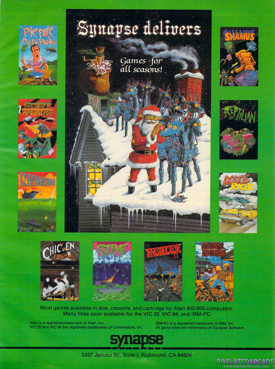 Picnic Paranoia Advertisement: December 1982 magazine ad