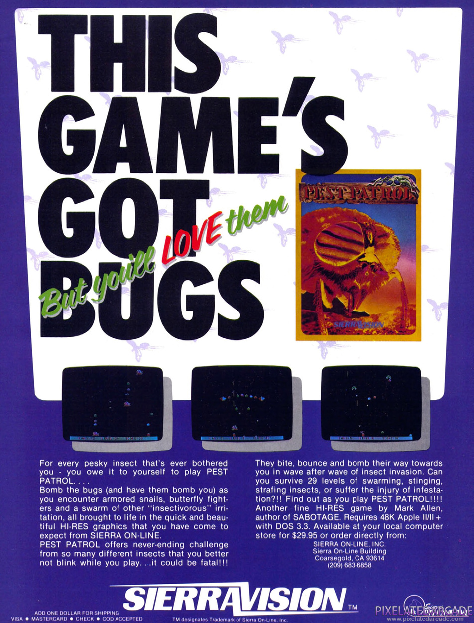Pest Patrol Advertisement: January 1983 magazine ad
