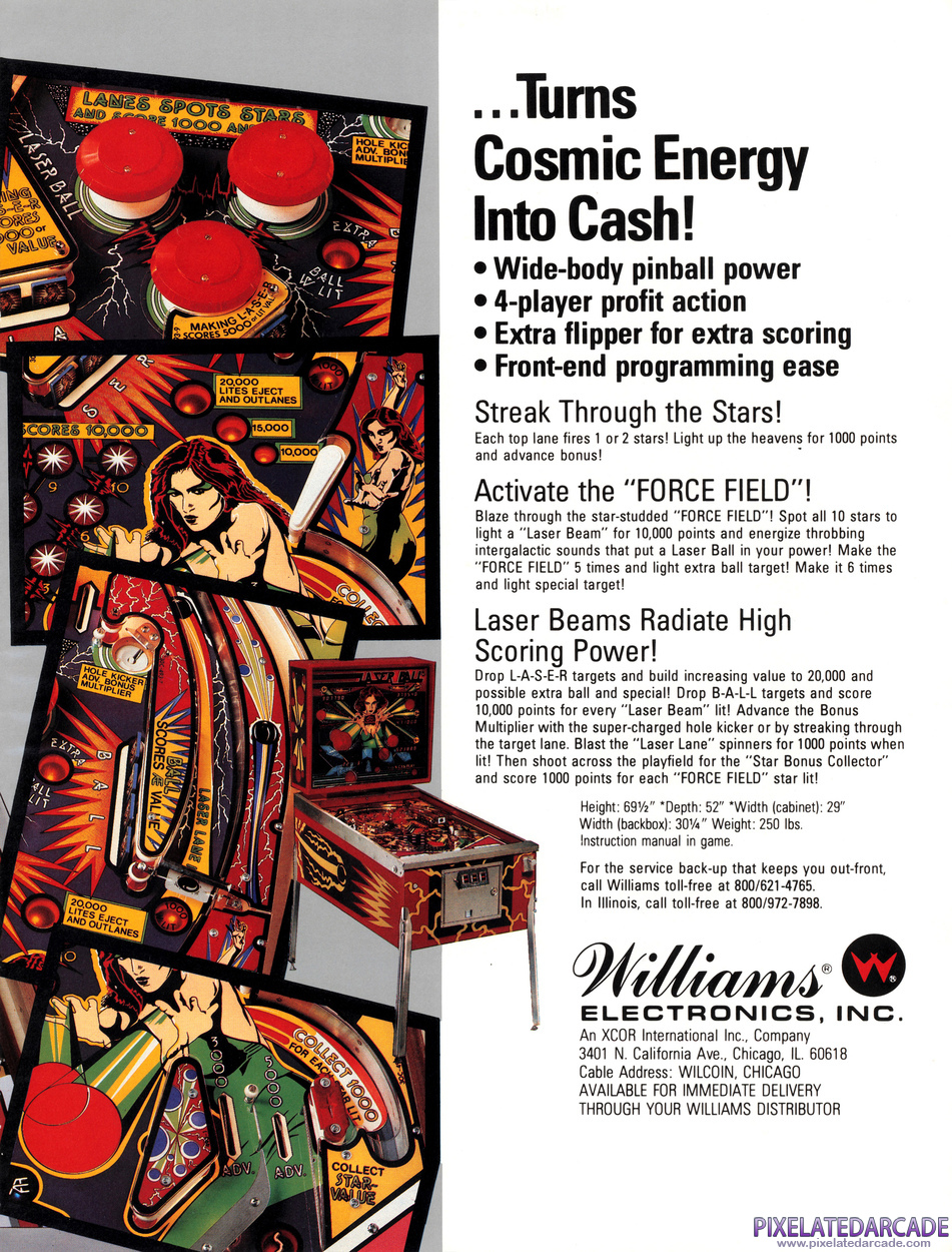 Laser Ball Advertisement: Laser Ball flyer page 3