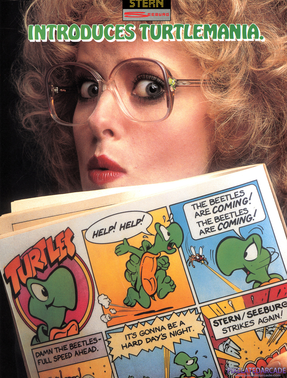 Turtles Advertisement: Turtles flyer - Front