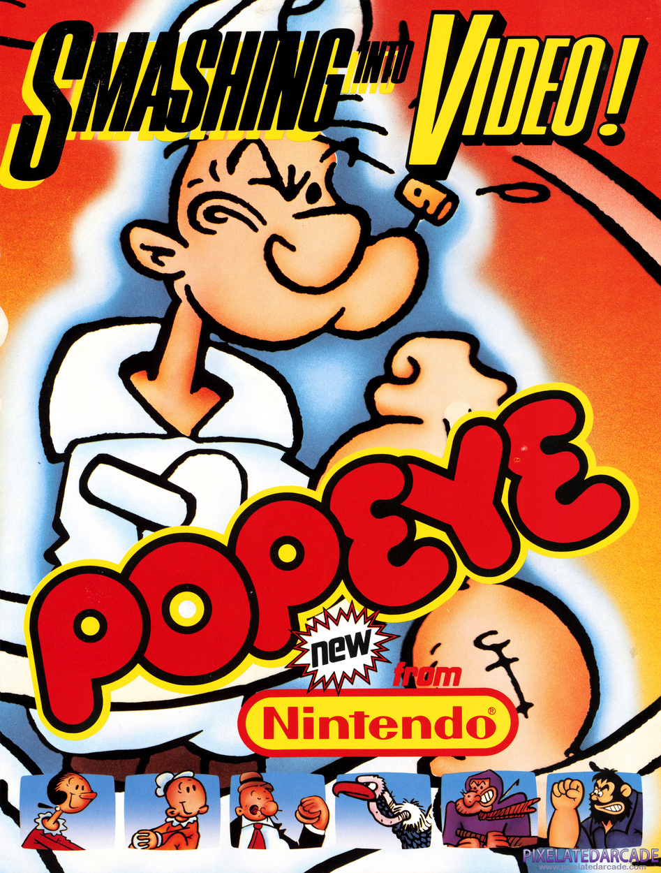 Popeye Advertisement: Popeye flyer - Front
