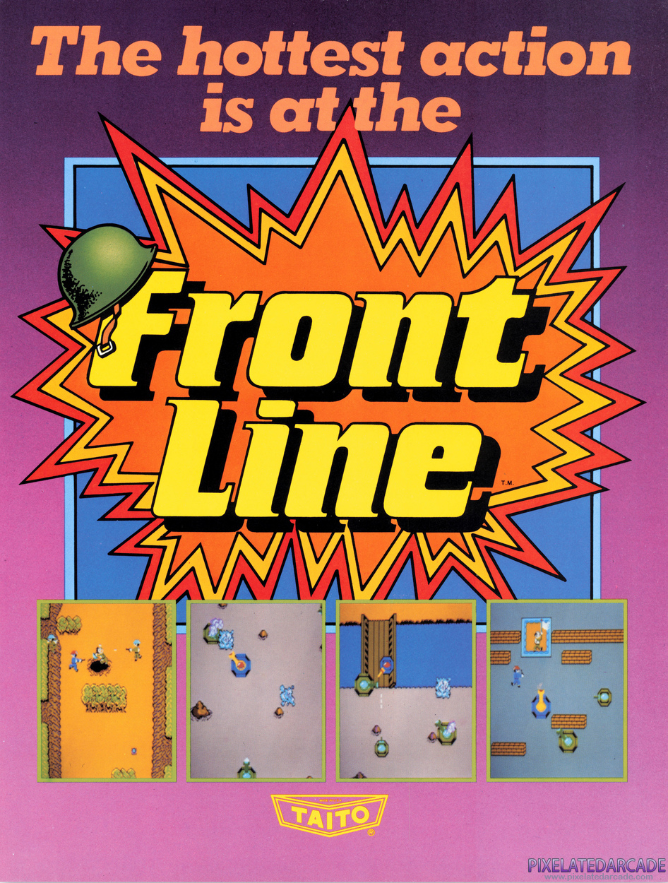 Front Line Advertisement: Front Line flyer - Front