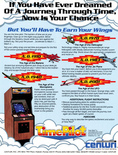 Time Pilot flyer - Back