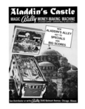 Aladdin's Castle flyer