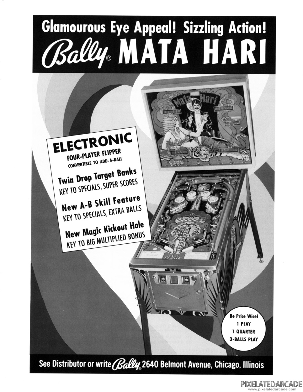 Mata Hari Advertisement: Mata Hari flyer