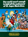 VS. Super Mario Bros. flyer - Front