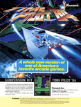 Time Pilot '84 flyer