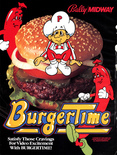 BurgerTime flyer - Front