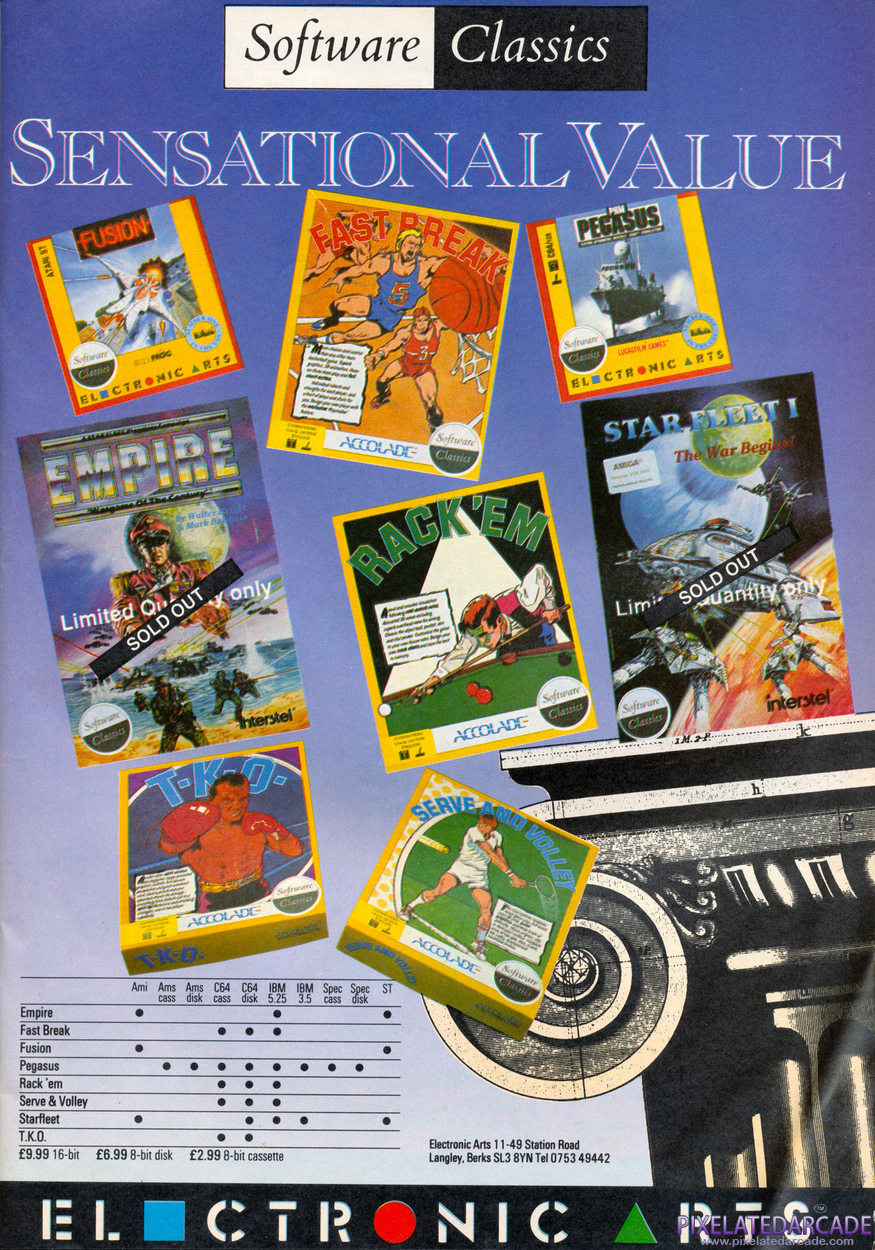 PHM Pegasus Advertisement: February 1990 magazine ad