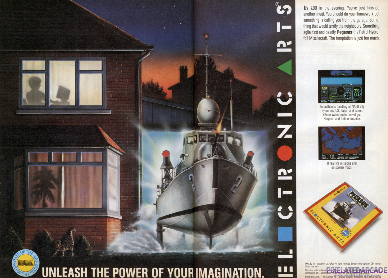 PHM Pegasus Advertisement: October 1987 magazine ad