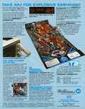 Terminator 2: Judgment Day flyer - Back