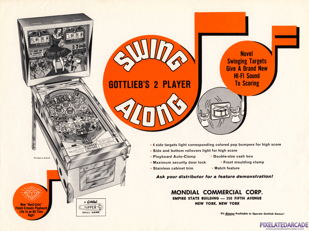Swing-Along Advertisement: Swing-Along flyer