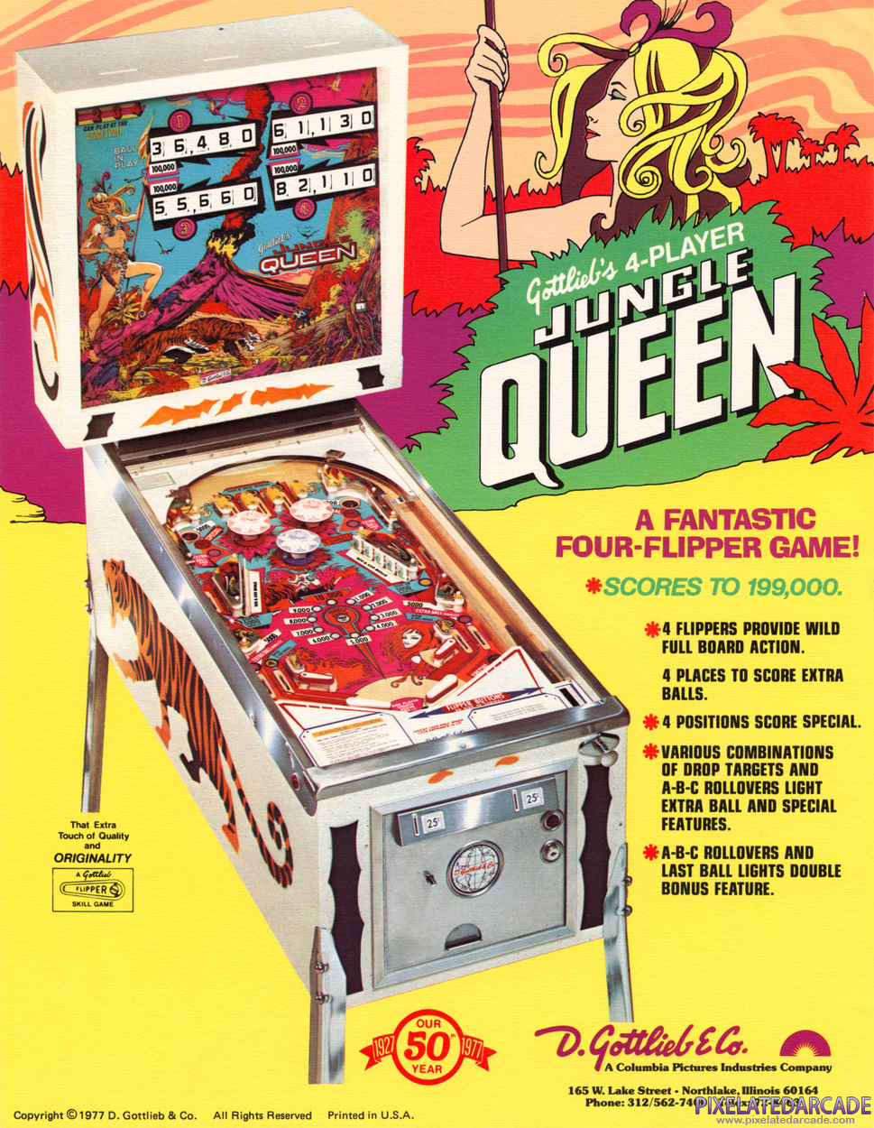 Jungle Queen Advertisement: Jungle Queen flyer