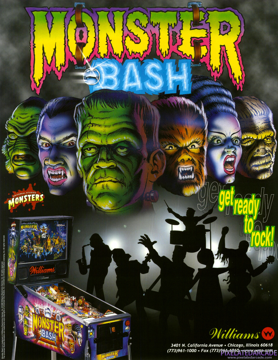 Monster Bash Advertisement: Monster Bash flyer - Front