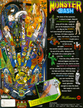 Monster Bash flyer - Back