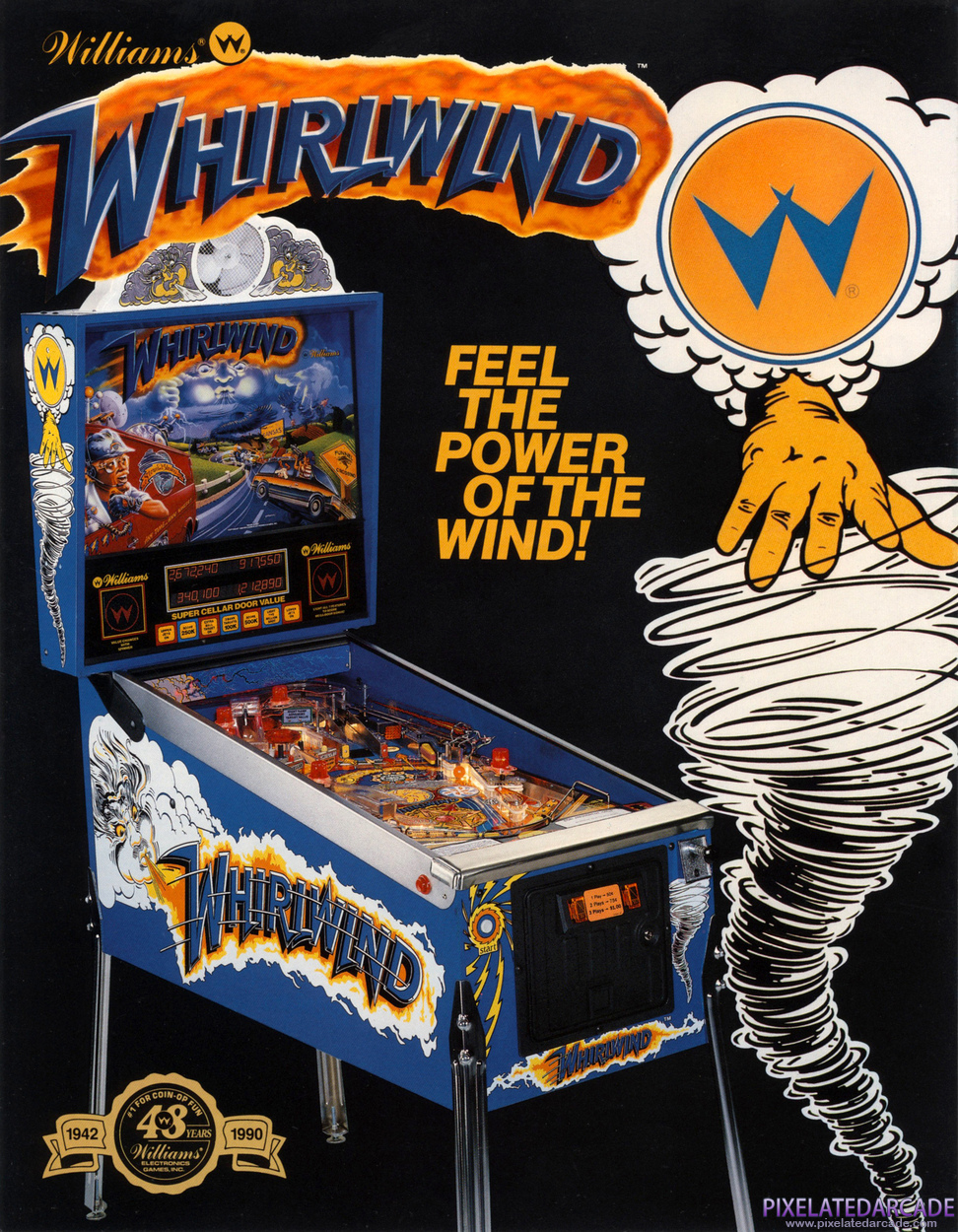 Whirlwind Advertisement: Whirlwind flyer - Front