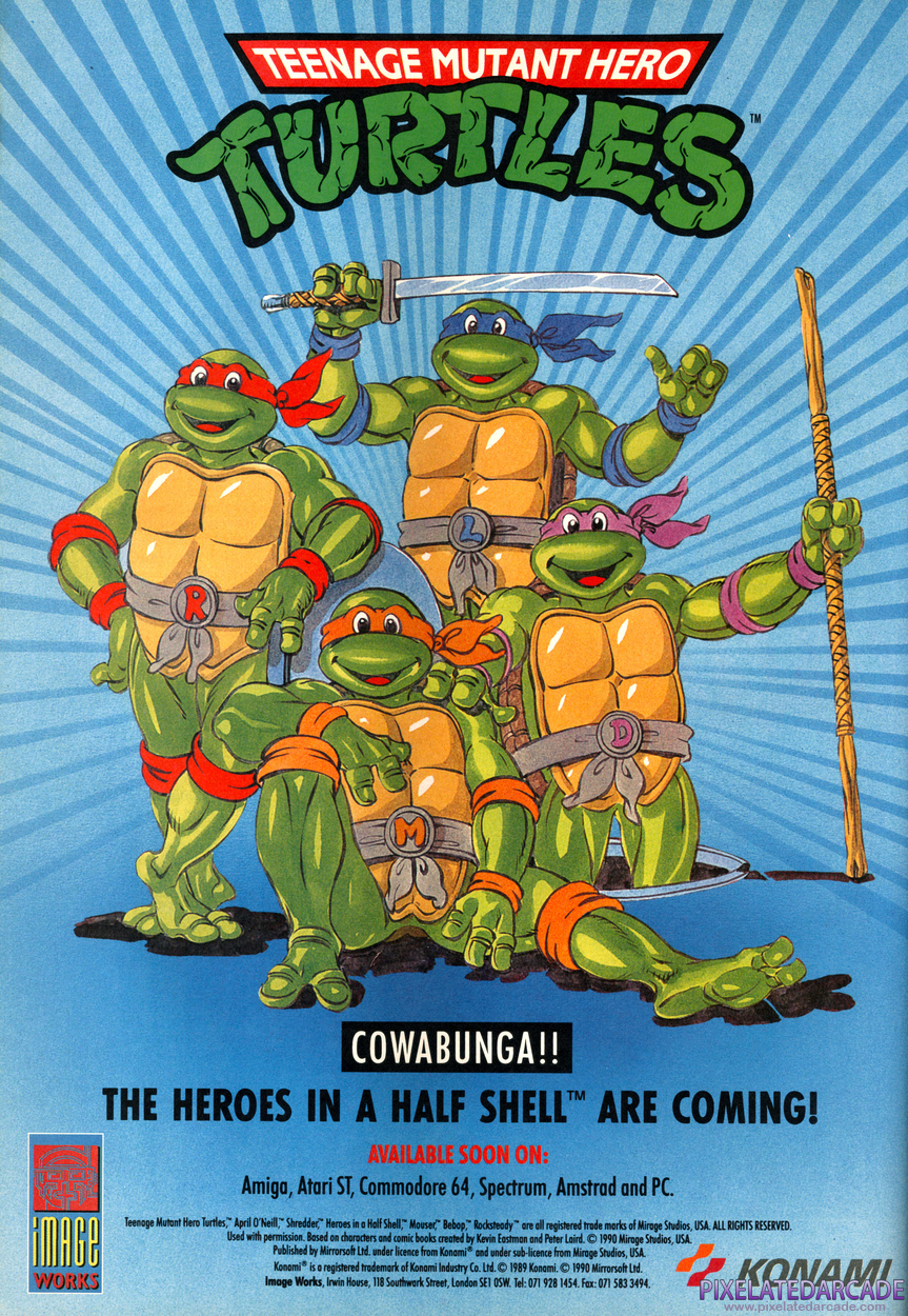 Teenage Mutant Ninja Turtles Advertisement: October 1990 magazine ad
