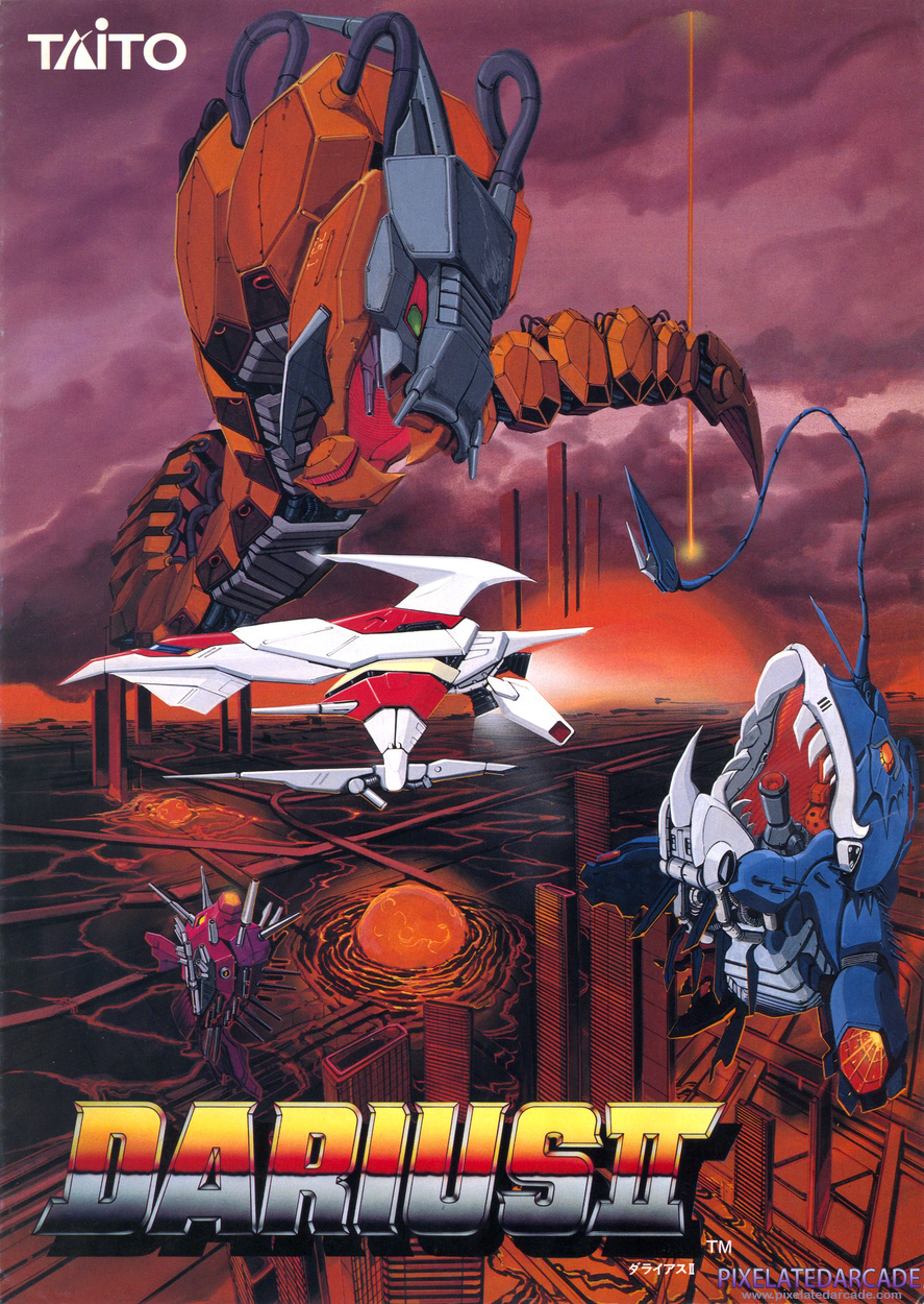 Darius II Advertisement: Darius II flyer - Page 1