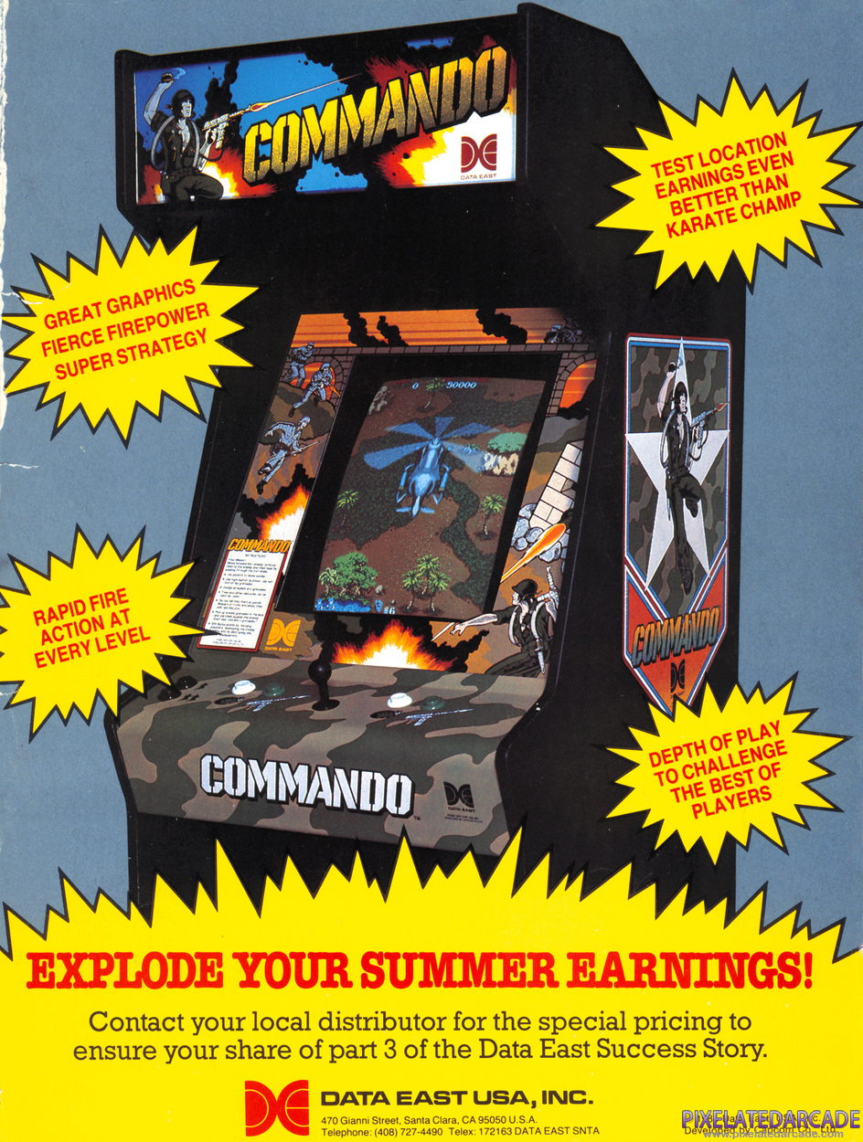 Commando Advertisement: Commando flyer