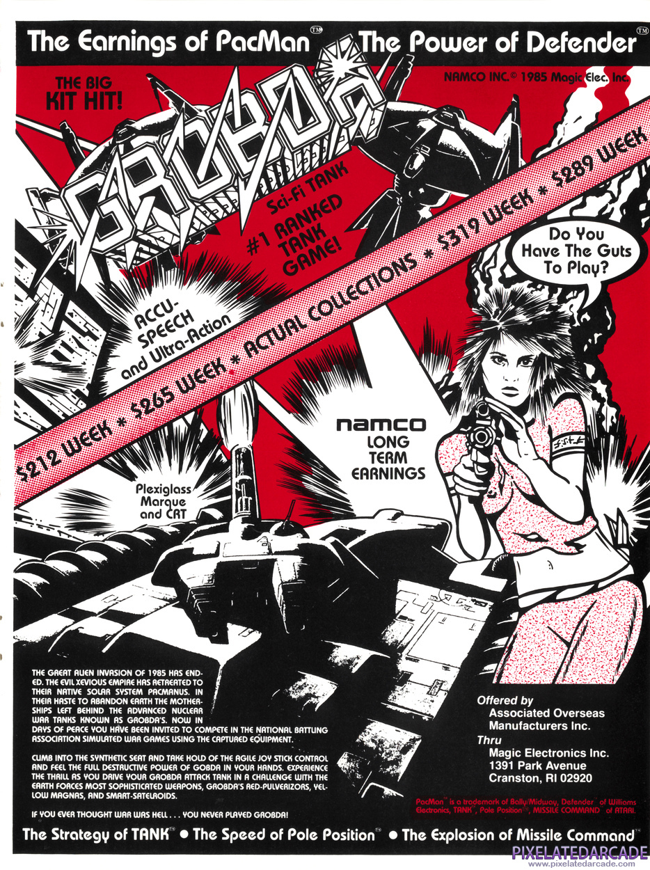 Grobda Advertisement: Grobda flyer