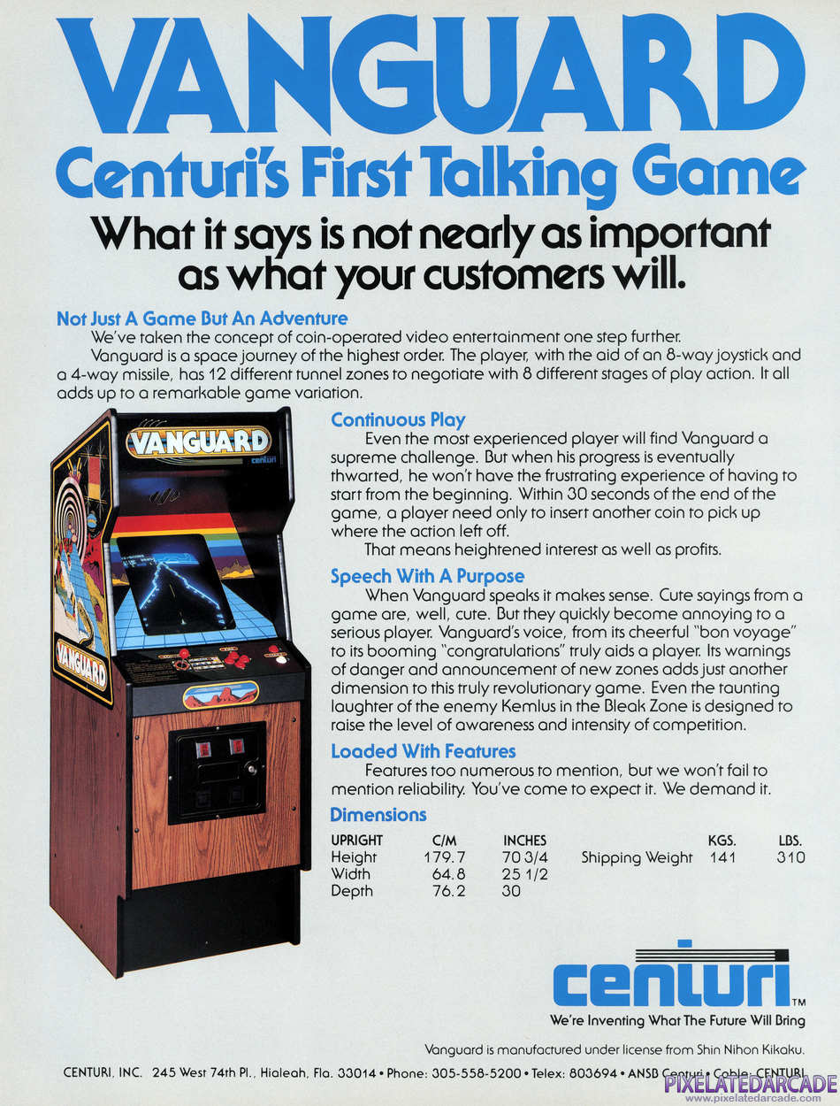 Vanguard Advertisement: Vanguard flyer - Page 1