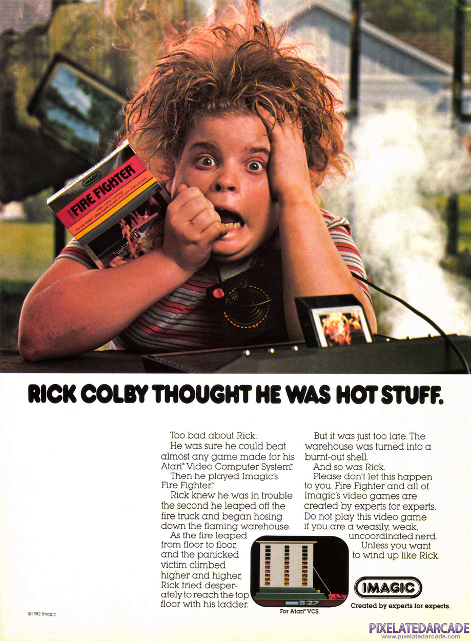 Fire Fighter Advertisement: November 1982 magazine ad